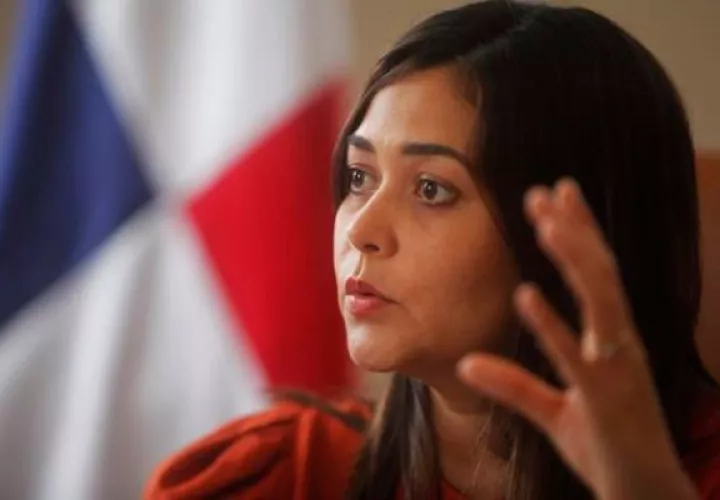 La canciller de Panamá, Janaina Tewaney Mencomo, en una fotografía de archivo. Foto: EFE