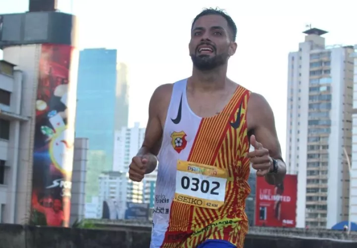  Jason Villalobos, corredor de Costa Rica. Foto: Aurelio Martínez