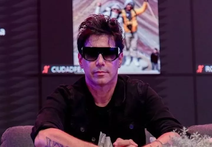 Emilio Regueira, vocalista de Los Rabanes. Foto: Instagram