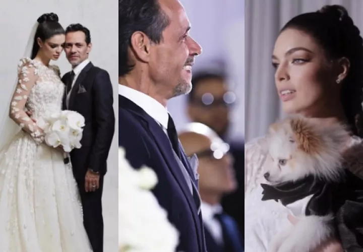 Las primeras imágenes del matrimonio por lo civil de la pareja. Fotos: Hola! Usa