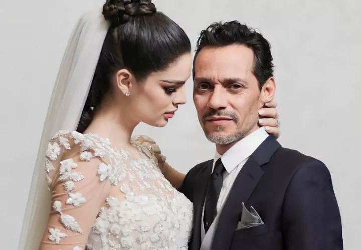  Nadia Ferreira y Marc Anthony. Fotos: Hola USA