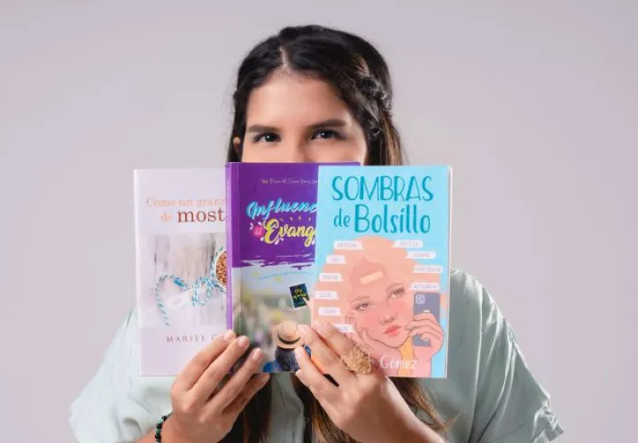  Mariee Gómez tiene tres publicaciones. Foto: KB Foto Panamá