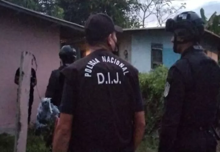 Se realizaron acciones policiales en distintos puntos de Panamá. 