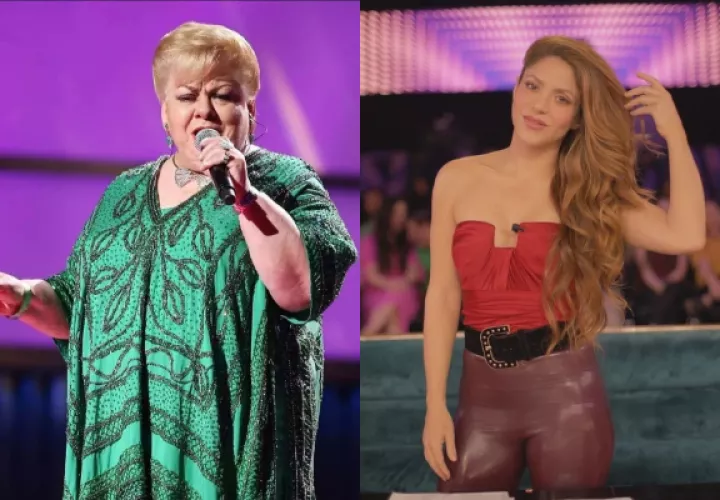 Paquita la del Barrio y Shakira. Foto: @paquitaoficialb / @shakira
