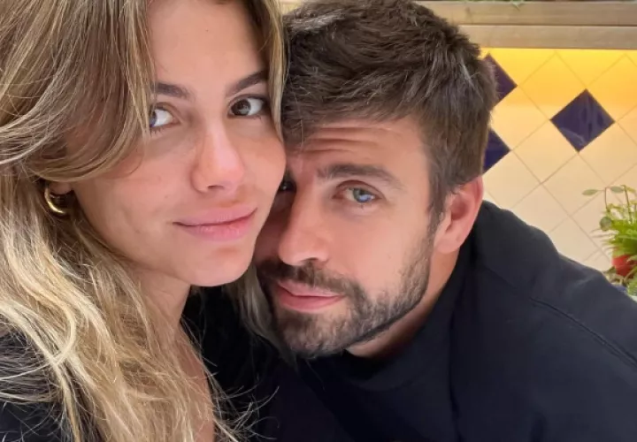 Clara Chia Martin y Gerard Piqué en su primera publicación en Instagram. Foto: @3gerardpique