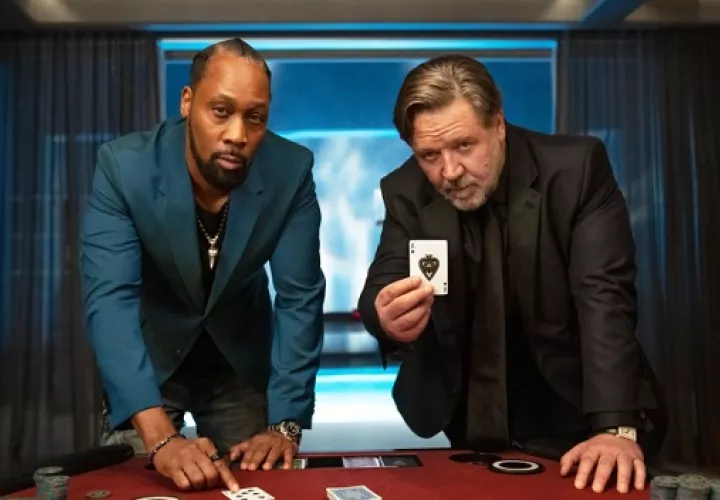 RZA y Russell Crowe. Foto: Cortesía