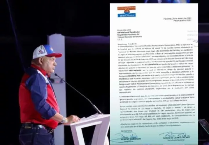 El PRD tiene 727,302 inscritos, según cifras emitidas por la Dirección Nacional de Organización Electoral (DNOE).