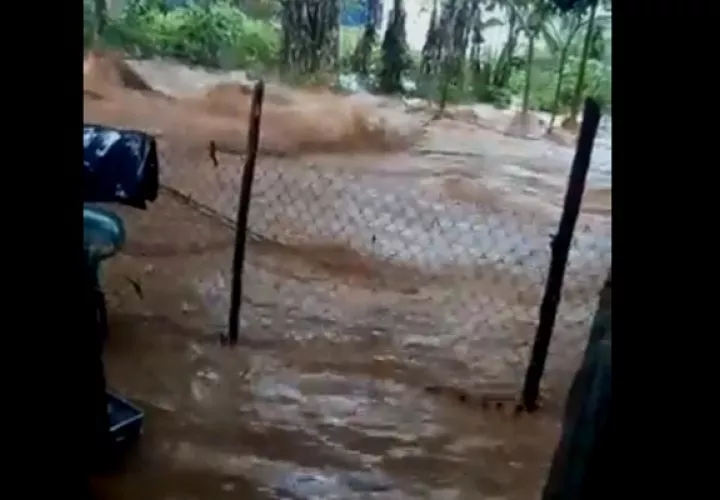 El Sinaproc atiende inundaciones en Puerto Obaldía. Foto: Cortesía