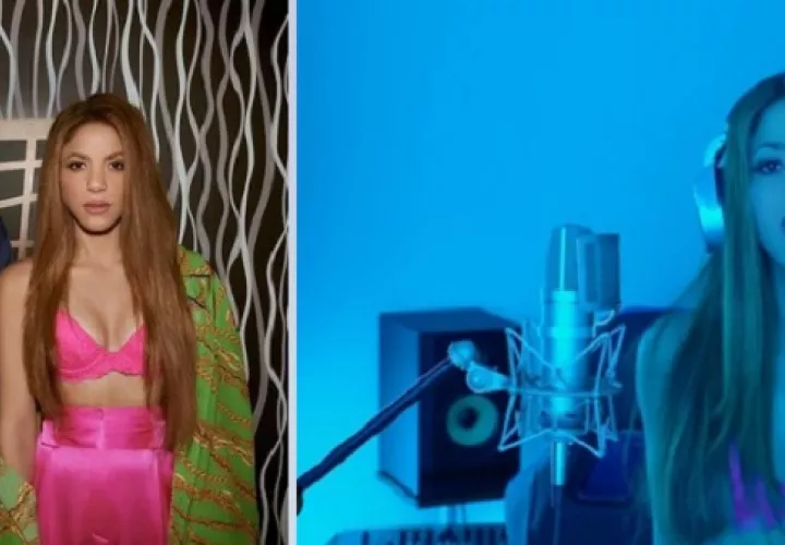 Shakira y Bizarrap. Fotos: Instagram
