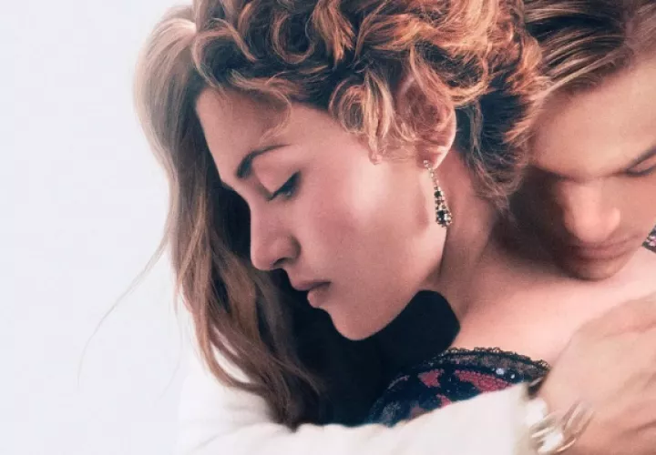 Kate Winslet y Leonardo DiCaprio. Foto: Instagram / @titanicmovie