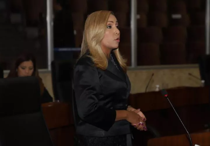 Yanibel Ábrego, secretaria de Cambio Democrático. Archivo