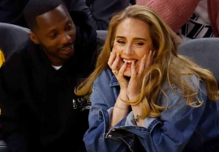 Rich Paul y Adele tienen casi dos años de relación. Foto: EFE