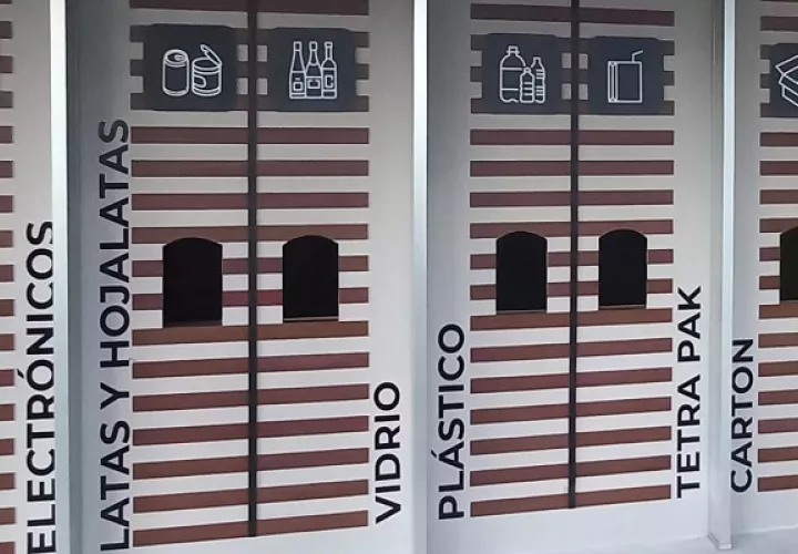 El centro trata de promover en la población una cultura de separación y clasificación de los residuos. Foto: Cortesía