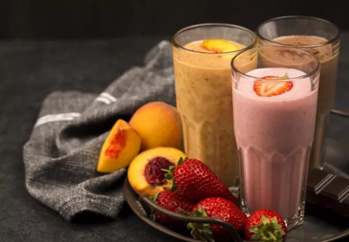 Los batidos pueden tener un sabor delicioso sin dejar de ser saludables. Foto: Ilustrativa / Freepik