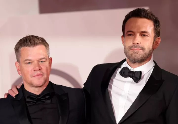 Matt Damon y Ben Affleck. Foto: Franco Origlia / Getty Images