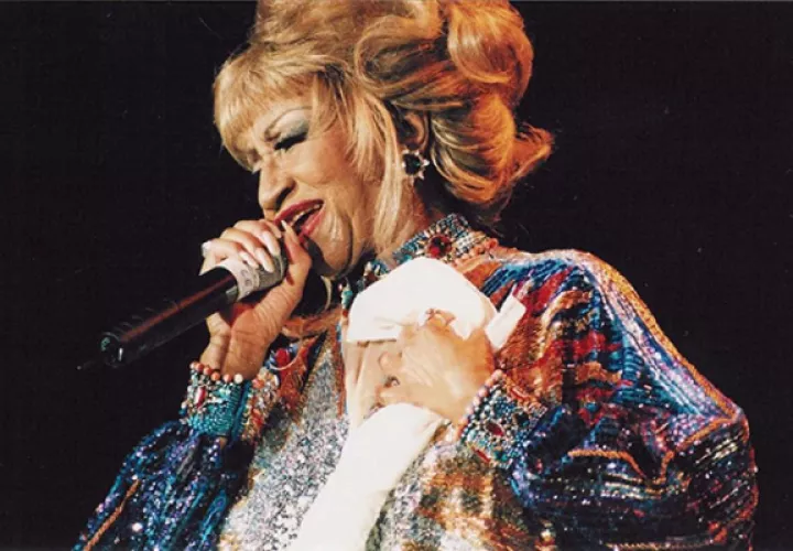 Celia Cruz es la primera mujer afrolatina seleccionada para este homenaje. Foto: Archivo