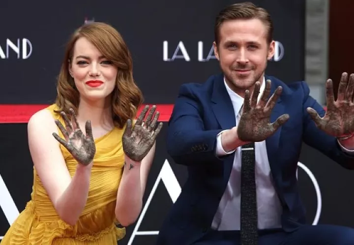 La película estuvo protagonizada por Ryan Gosling y Emma Stone. EFE