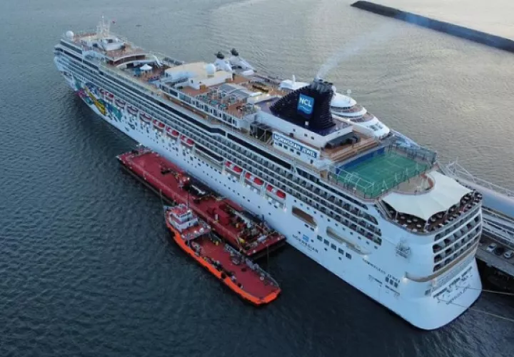 Cerca de de 7,000 turistas movilizaron estos cruceros. Foto: Presidencia