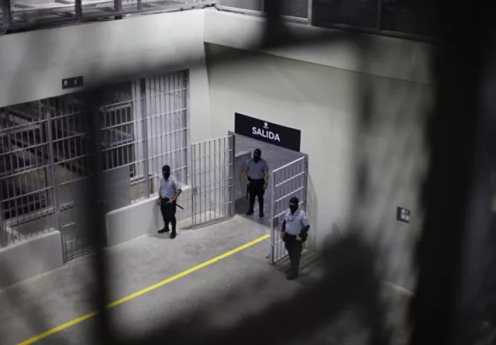  Centro de Confinamiento del Terrorismo (CECOT). Foto: EFE