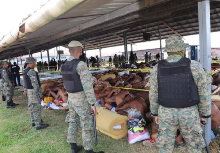 Operación Armagedón en el Complejo Penitenciario La Joya. Foto: Cortesía