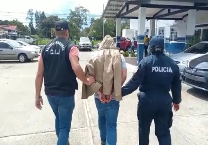Virgilio Caballero aseguró que sostuvo una discusión con su padre, por un problema de dinero en su residencia ubicada en la comunidad de Jilguero, en el sector de Santa Rita de Boquerón. Foto. Archivo