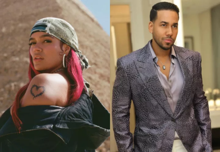 Karol G y Romeo Santos. Fotos: @karolg / @romeosantos