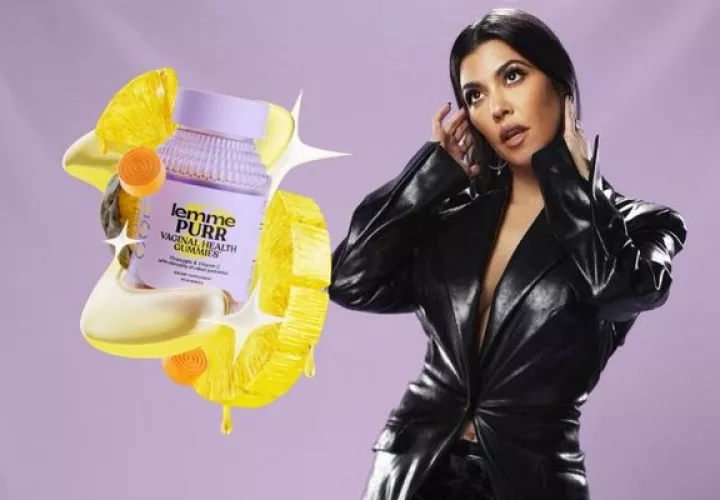 Imágenes promocionales del nuevo producto de Kourtney Kardashian. Foto: Instagram / @kourtneykardash 