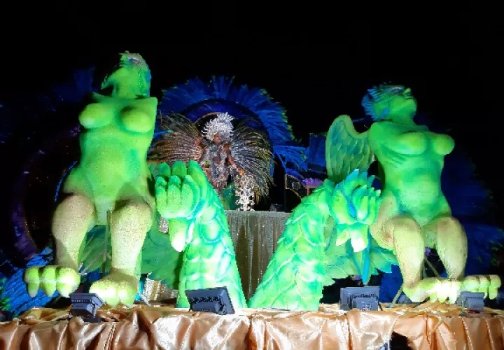 Mariana Monroy, es la nueva soberana de la Calle Arriba de La Villa. Foto. Thays Domínguez
