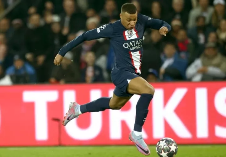 Kylian Mbappé, jugador del PSG francés. Foto:EFE