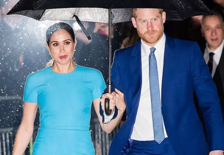 Meghan Markle y Harry. Foto: @hrhofsussex