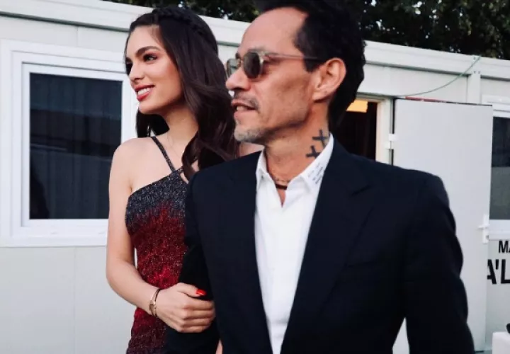 Marc Anthony y Nadia Ferreira se casaron el 28 de enero. Foto: Archivo