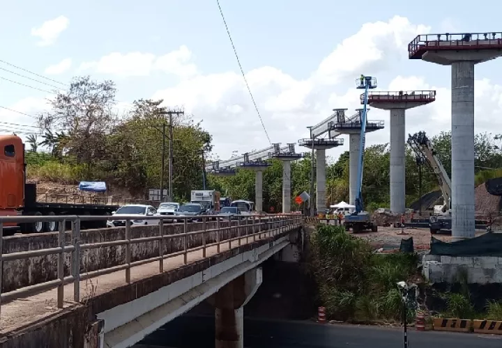 Para este sábado se habilitarán dos carriles hacia La Chorrera y uno hacia Panamá Centro. Foto. Eric Montenegro