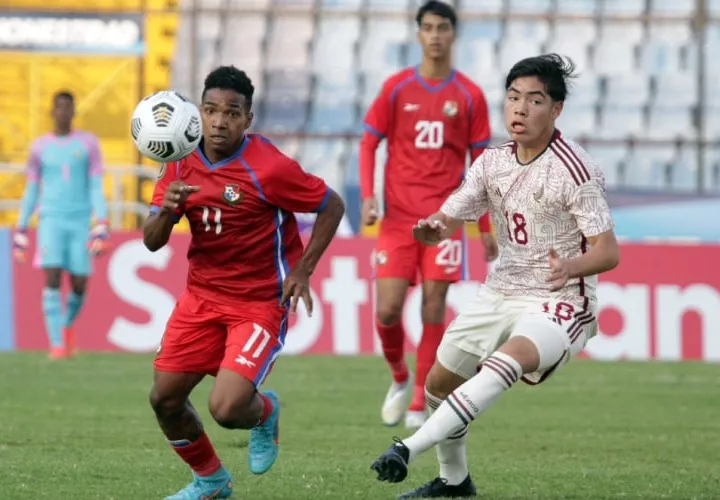 Panamá y México empataron en su primer partido 1-1. Foto: Fepafut