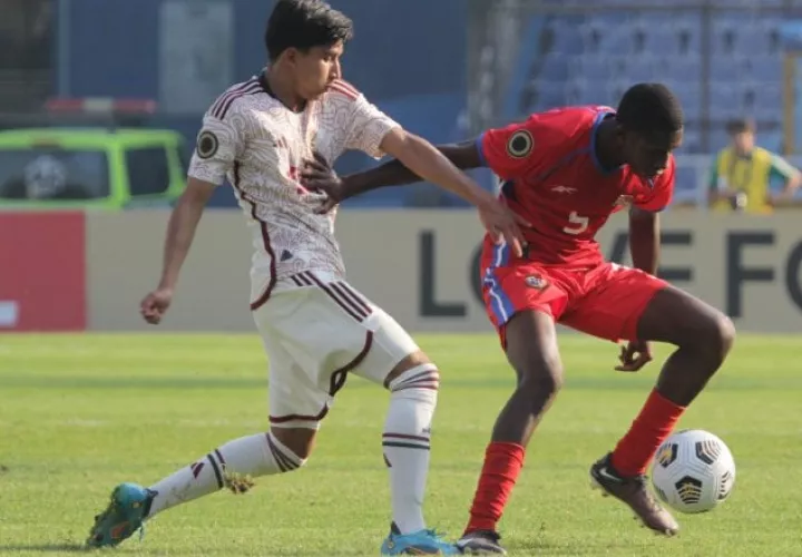 Panamá empató contra México en el Premundial Sub-17. Foto: Fepafut
