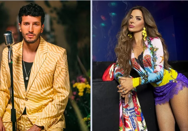 Sebastián Yatra y Gloria Trevi, están en esta lista. Foto: EFE