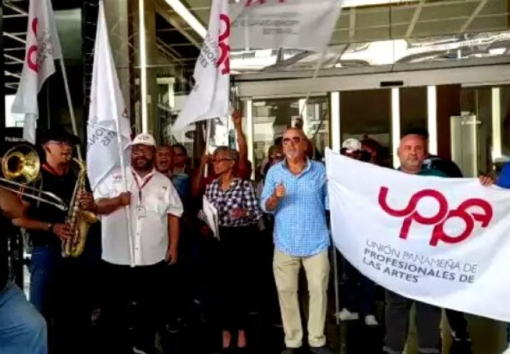 La Unión Panameña de Profesionales de las Artes rechaza contrataciones directas. Foto: Cortesía
