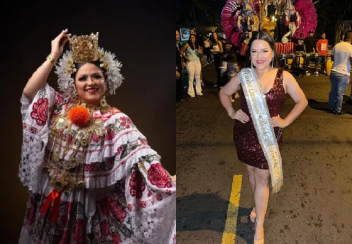 María Gabriela Guzmán también es reina de un ballet folclórico. Foto: Instagram / @m.gabriela26