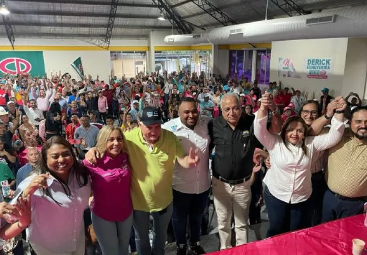 Reunión con líderes y dirigentes de Cambio Democrático en Chiriquí. Foto: Cortesía