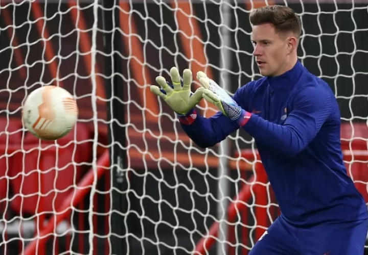 Ter Stegen, portero del FC Barcelona. Foto: EFE