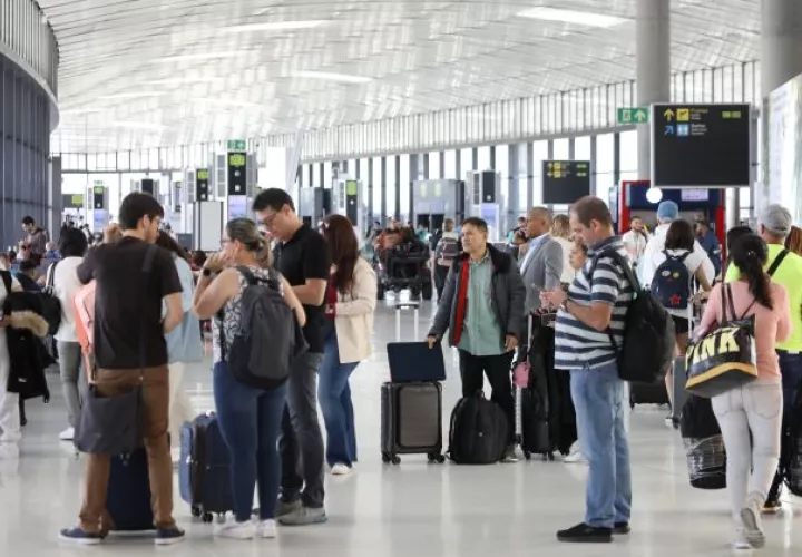 Los resultados de enero indican que del total de pasajeros que usaron la terminal de Tocumen, el 71% fueron pasajeros de conexión. 