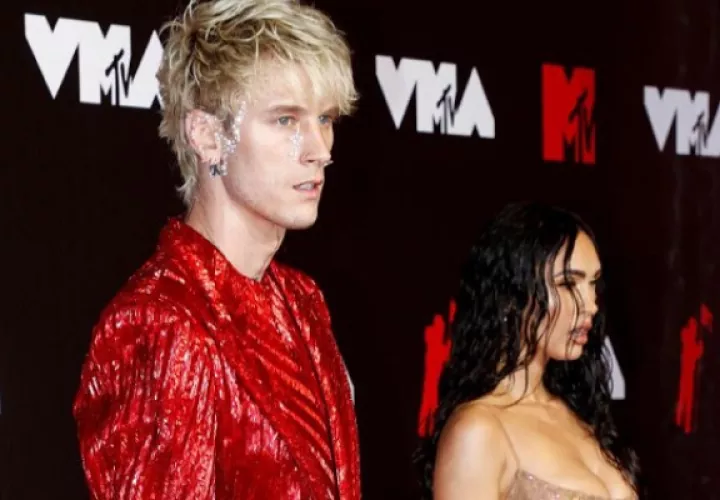 Machine Gun Kelly  y Megan Fox no pasan por su mejor momento. Foto: Archivo