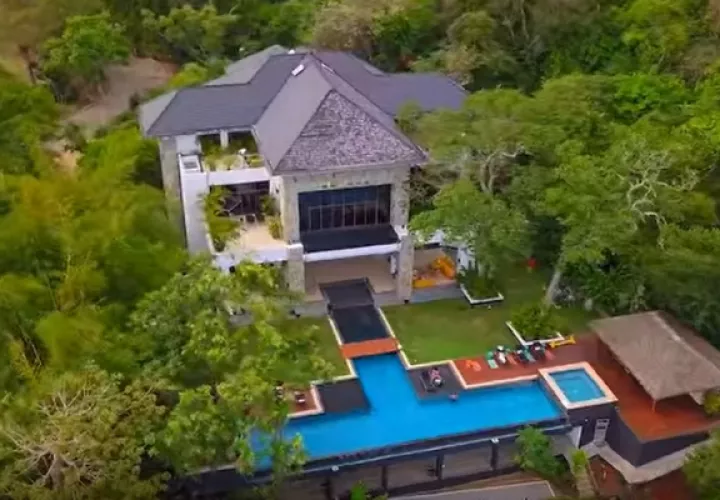 Villa en la que se alojaron los solteros. Foto: Netflix