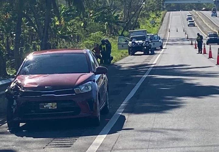 Las autoridades precisaron que este es la segunda víctima por accidente por atropello en las últimas horas en Chiriquí.. Foto. José Vásquez