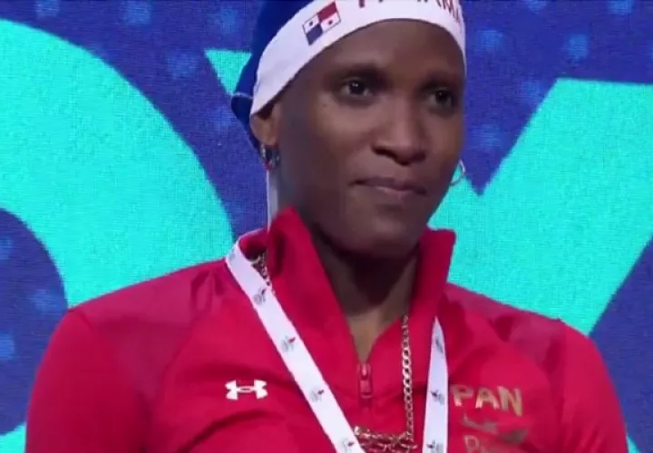 Atheyna Bylon cayó en los cuartos de final del Mundial de Boxeo Femenino. Foto: Arhivo