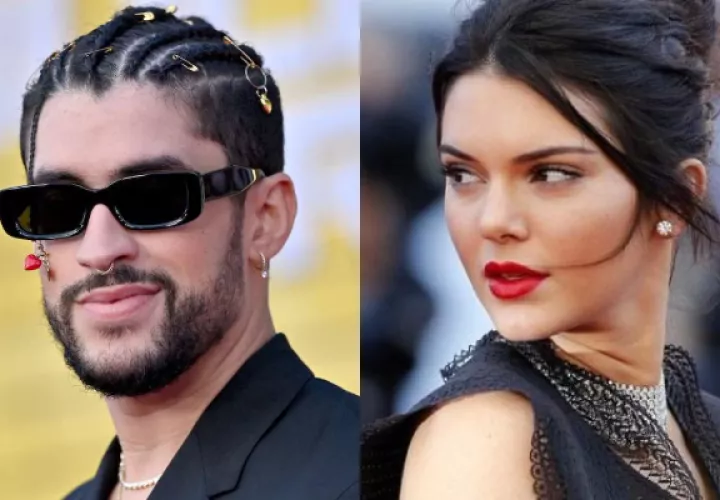 Bad Bunny y Kendall Jenner están saliendo. Fotos: Archivo