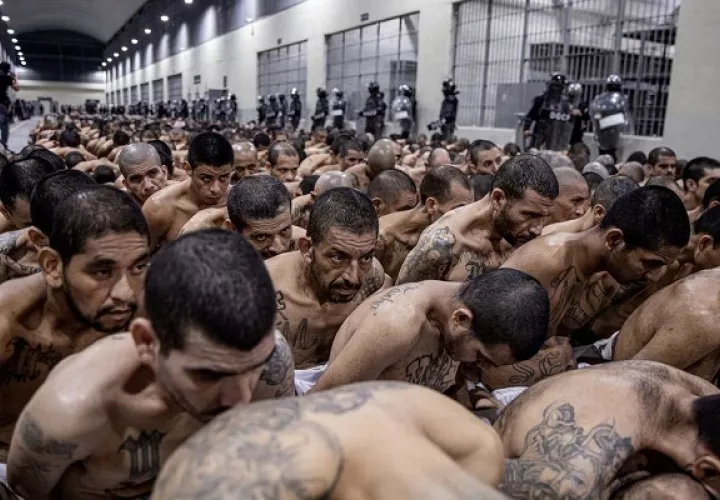 En la nueva prisión de alta seguridad hay 4,000 pandilleros.