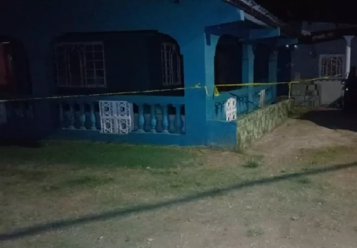 El hecho ocurrió en la comunidad de Camino Real, en el corregimiento de Cativá, a eso de las 11:50 p.m. Foto. Diomedes Sánchez