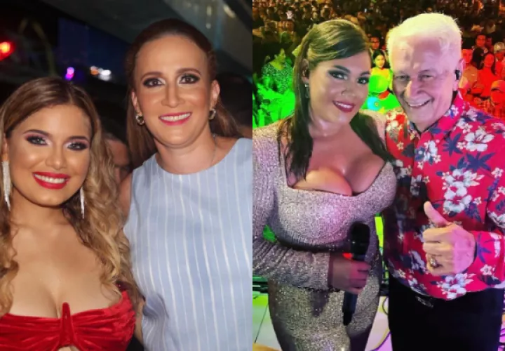 Fotografías de la presentación de Angélica de la Cruz. Foto: Instagram / @iamdaniamariaofficial