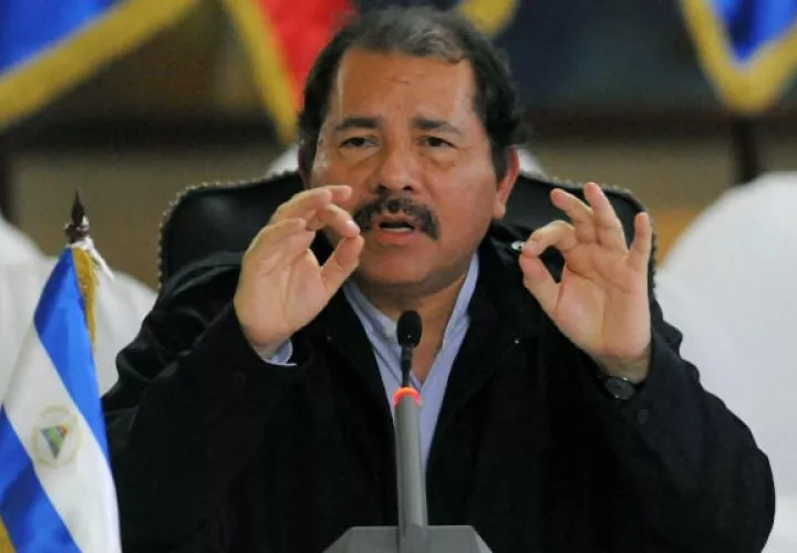Daniel Ortega, presidente de Nicaragua. Archivo.