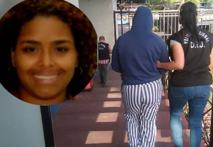 Se entrega Aleyssa Ivette Douglas Reina, alias "La Bebecita", quien figura en la lista de los 'Más Buscados'. Foto: Archivos